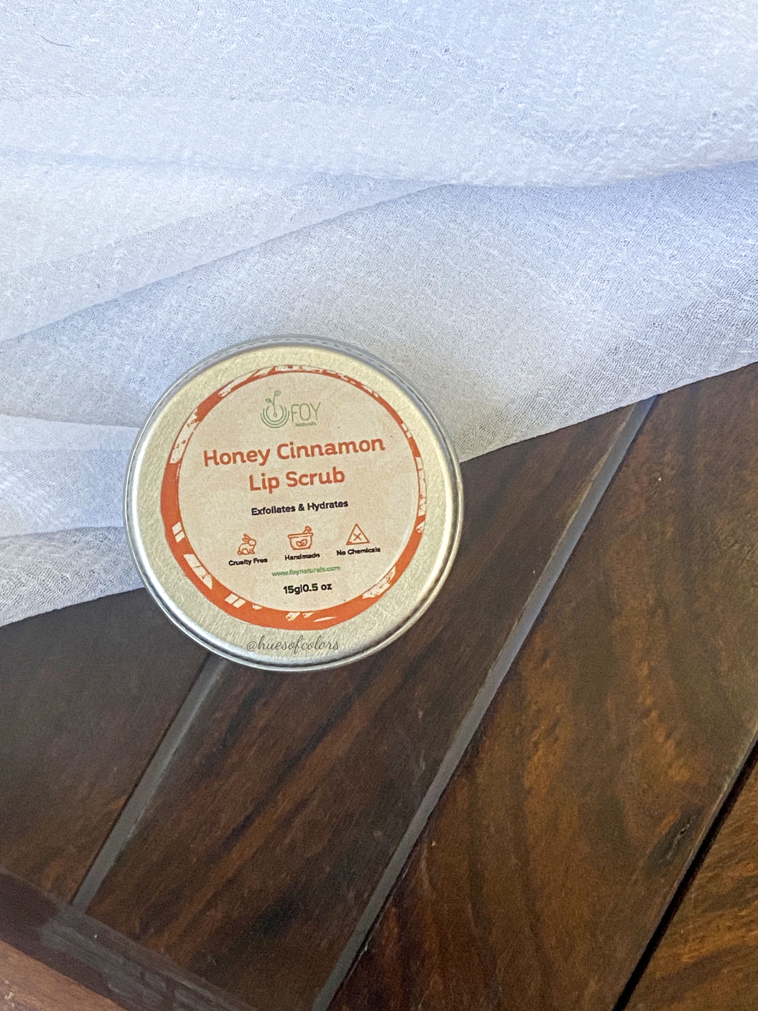 Foy Naturals Lip Scrub