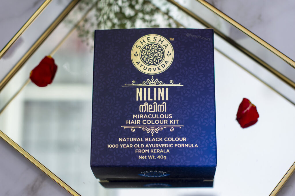 Shesha Ayurveda Nilini hair color kit