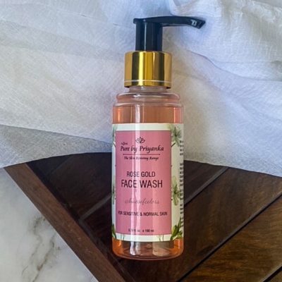 Pure by Priyanka Rose Gold Facewash
